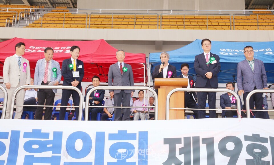 서울지역노회협의회 노회연합체육대회 모습