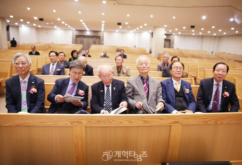 전국원로ㆍ은퇴장로회연합회 제34회 정기총회 모습