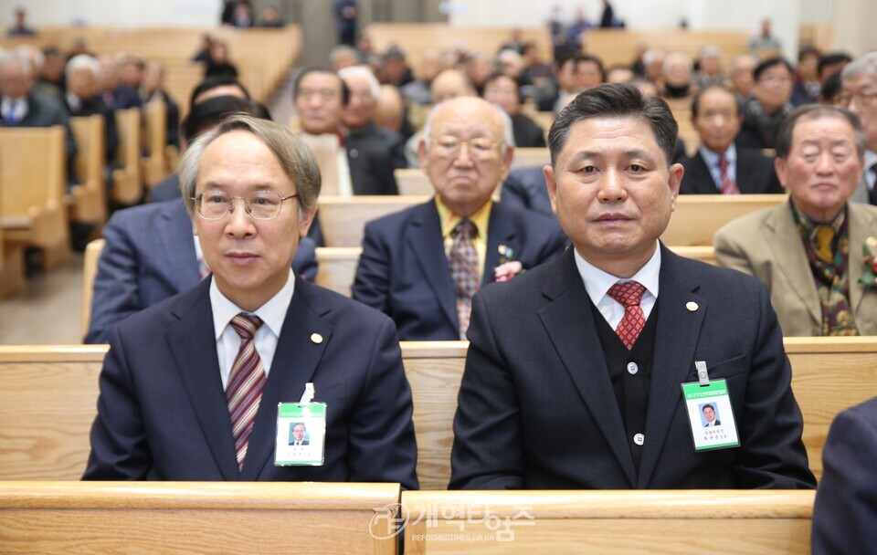 전국원로ㆍ은퇴장로회연합회 제34회 정기총회 모습