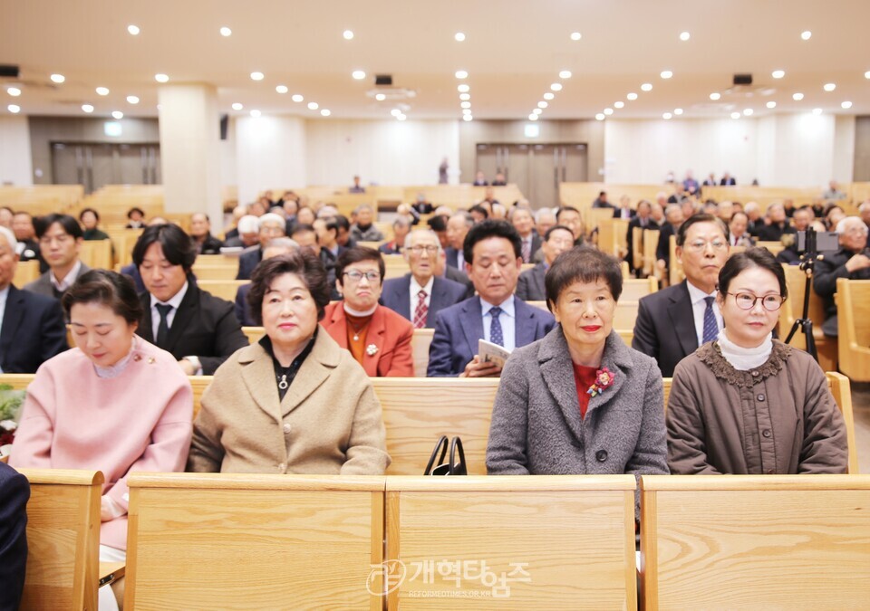 전국원로ㆍ은퇴장로회연합회 제34회 정기총회 모습