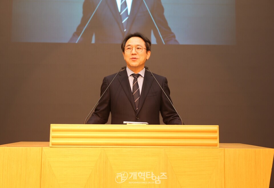 중부협의회, 2026 신년하례 및 당선자 축하감사예배 모습