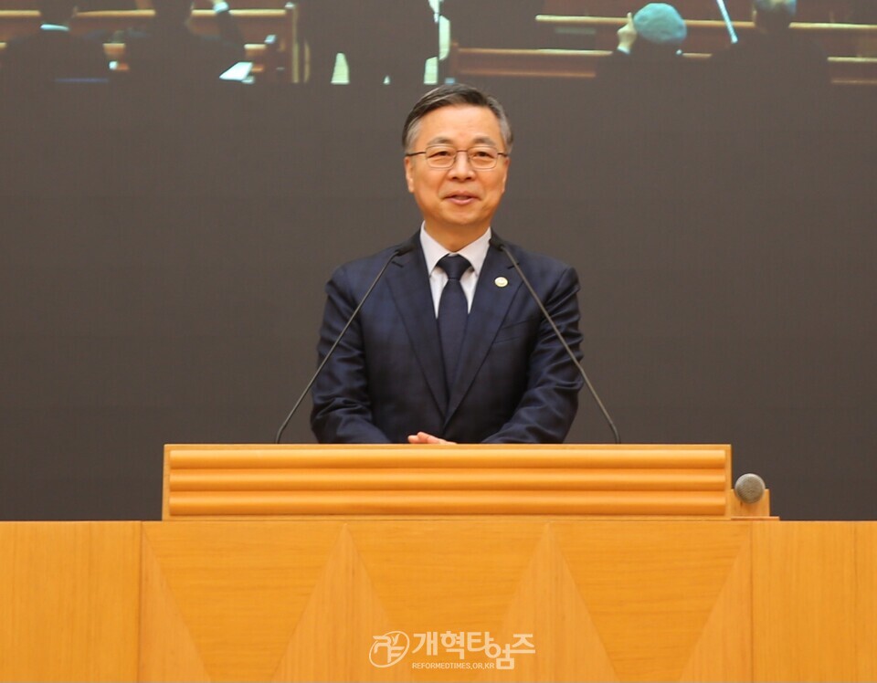 중부협의회, 2026 신년하례 및 당선자 축하감사예배 모습