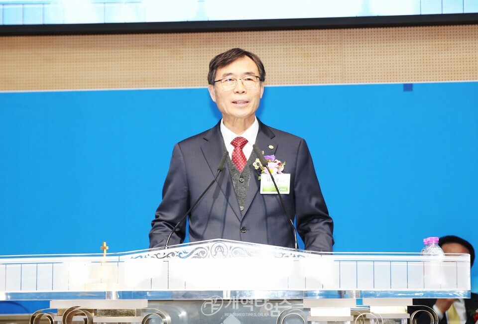 선한장로회 제12회 정기총회 모습