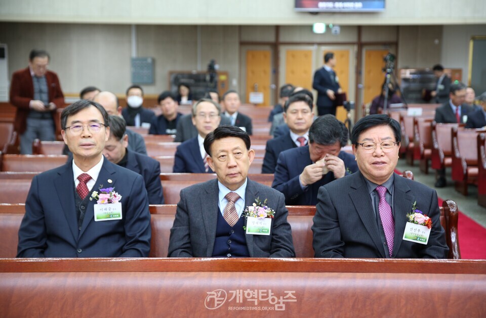 선한장로회 제12회 정기총회 모습