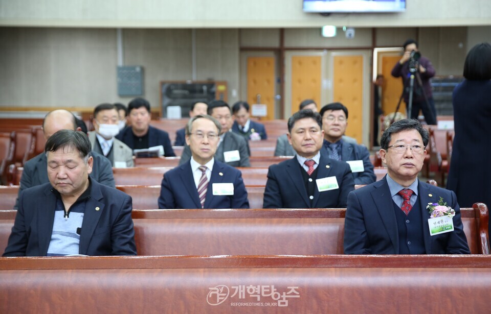 선한장로회 제12회 정기총회 모습