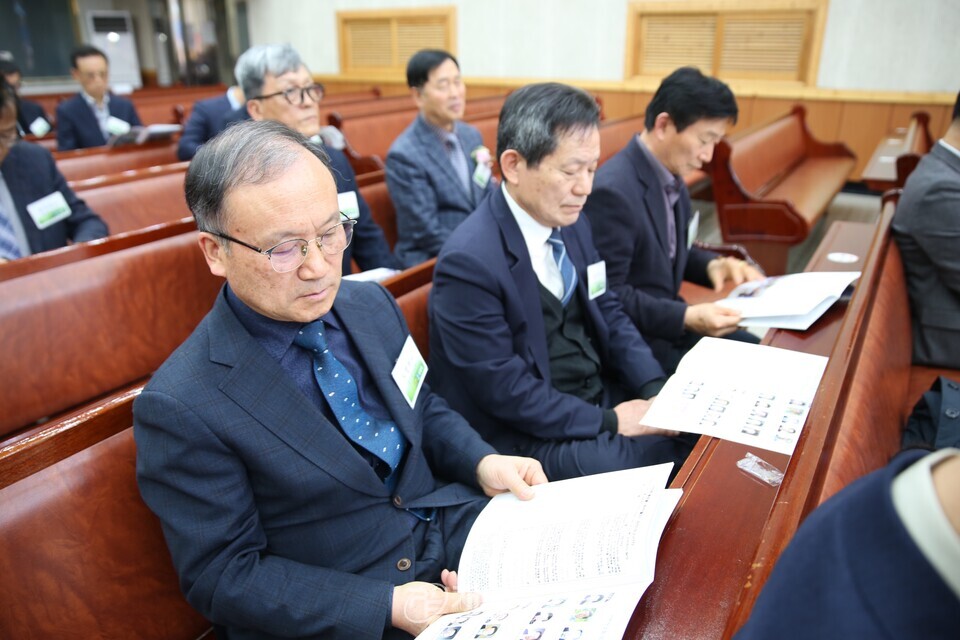 선한장로회 제12회 정기총회 모습